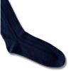 Calza lunga blu con Riga arancione - immagine 3